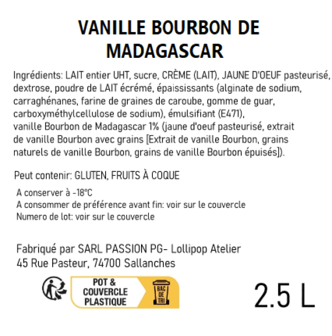 Vanille Bourbon de Madagascar